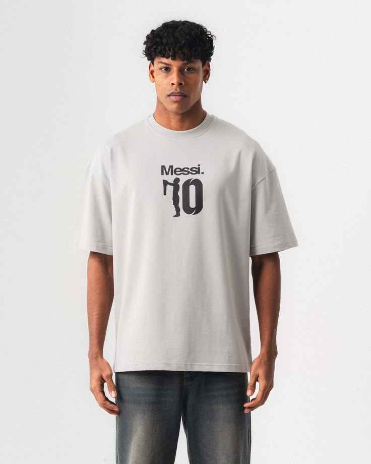GOAT No.10 Football Oversized T-Shirt