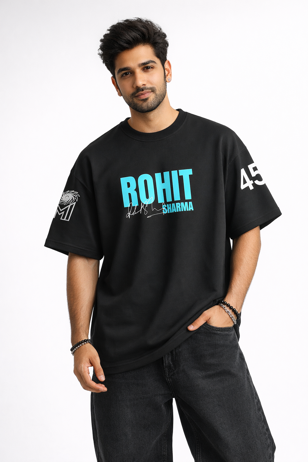 HITMAN Sharma - Signature Oversized Fit T-Shirt Black