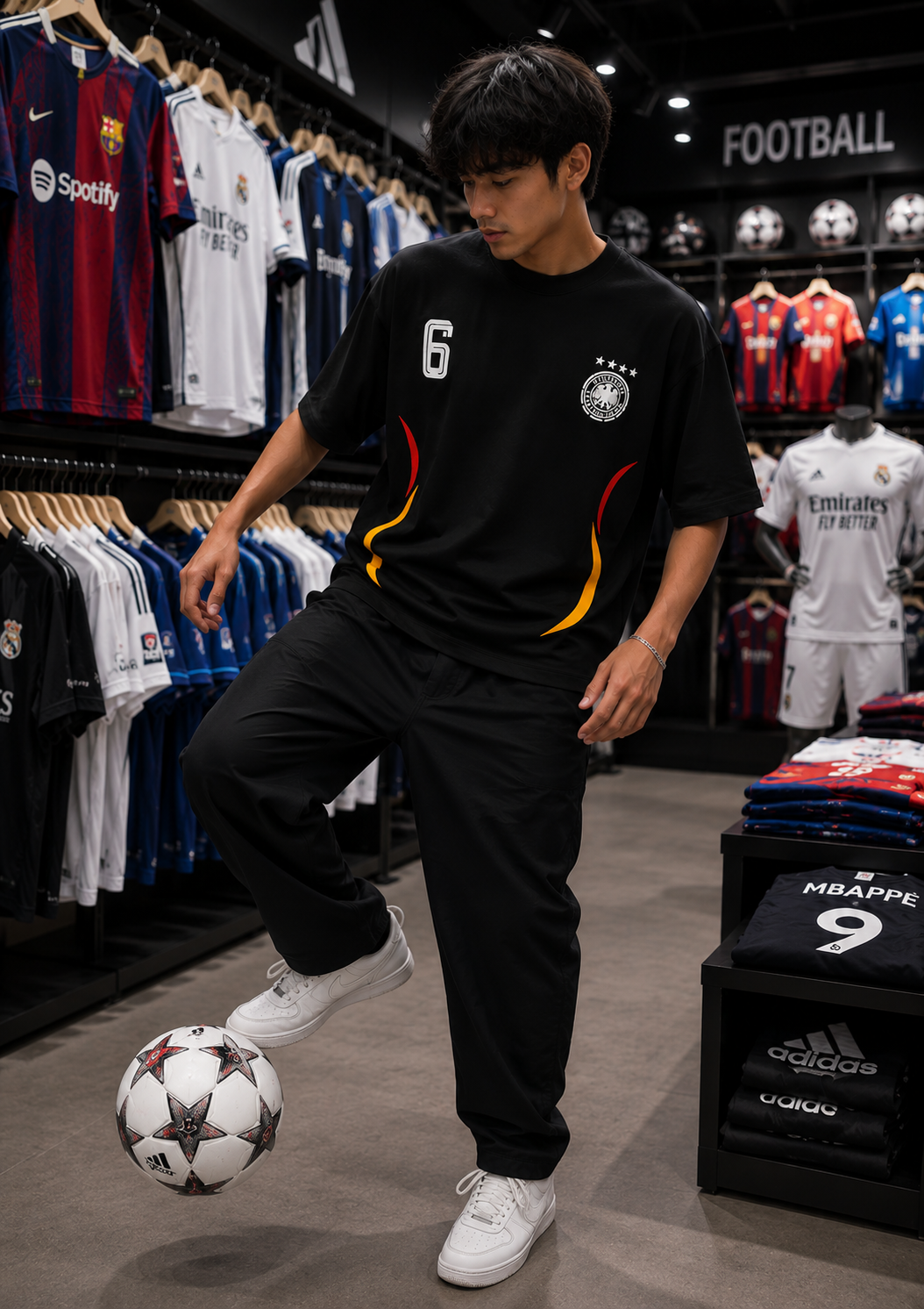 Deutschland Legacy Oversized Football T-Shirt