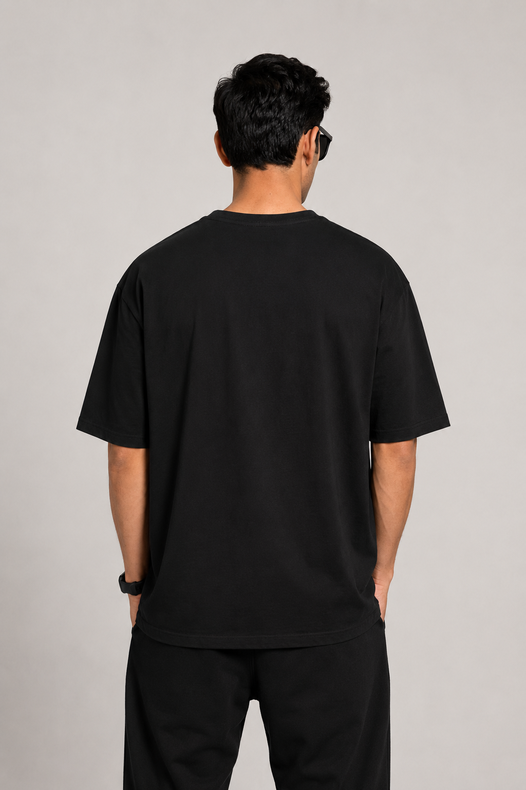 Spider-Man Quote Oversized T-Shirt for Men – Black Anime Streetwear Tee | Marvel Inspired Graphic Tshirt