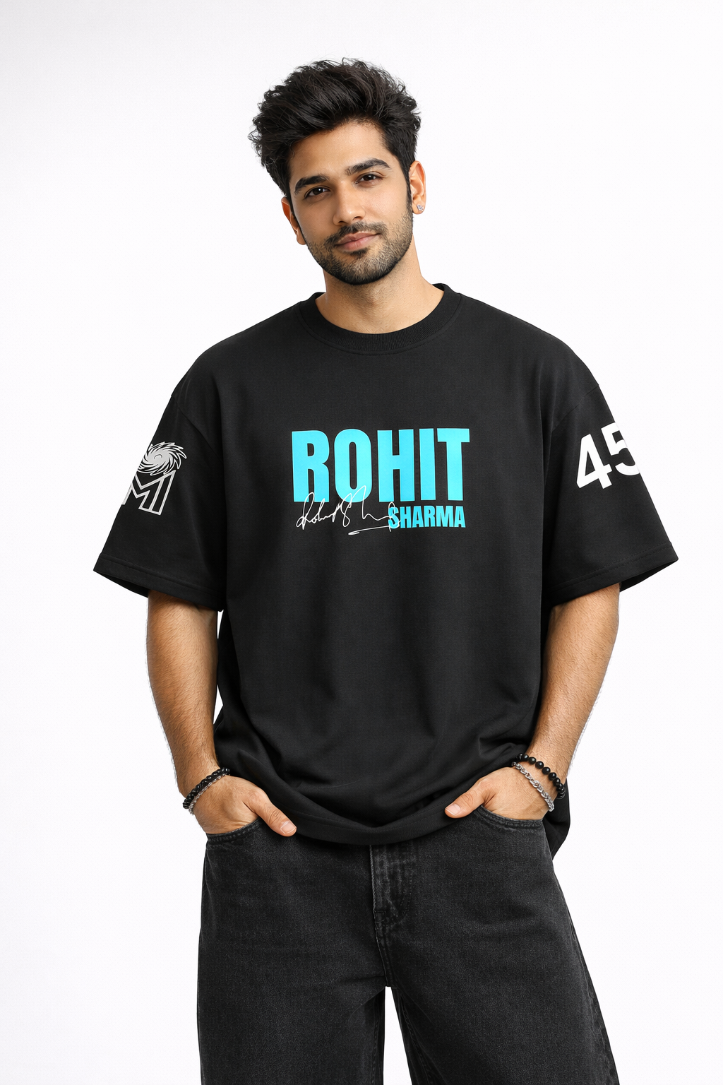HITMAN Sharma - Signature Oversized Fit T-Shirt Black
