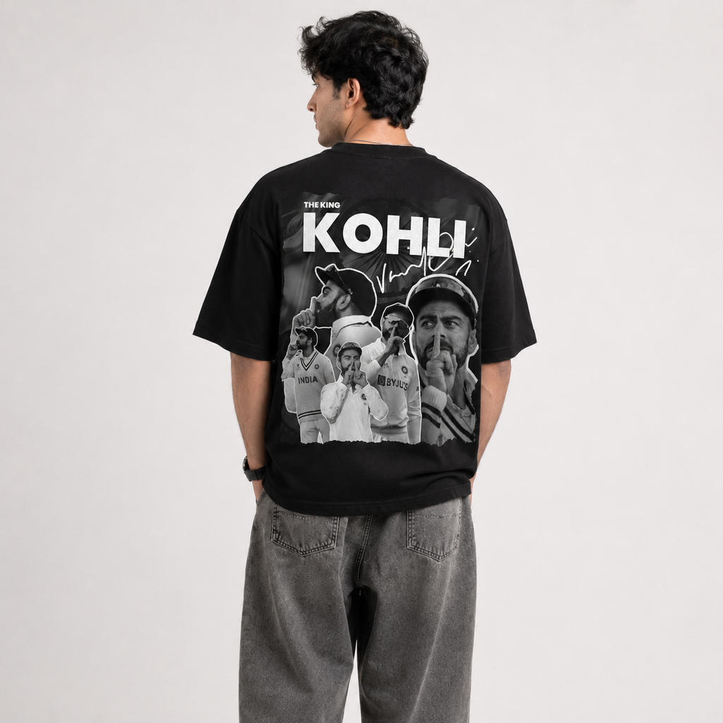 Virat Kohli Test “269 Signing Off” Oversized Tee