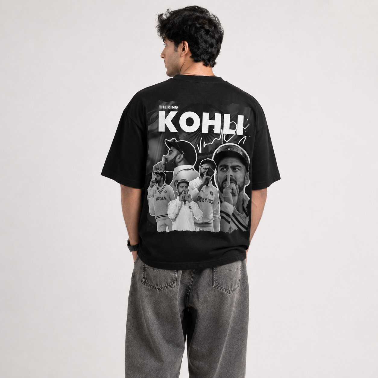 Virat Kohli Test “269 Signing Off” Oversized Tee