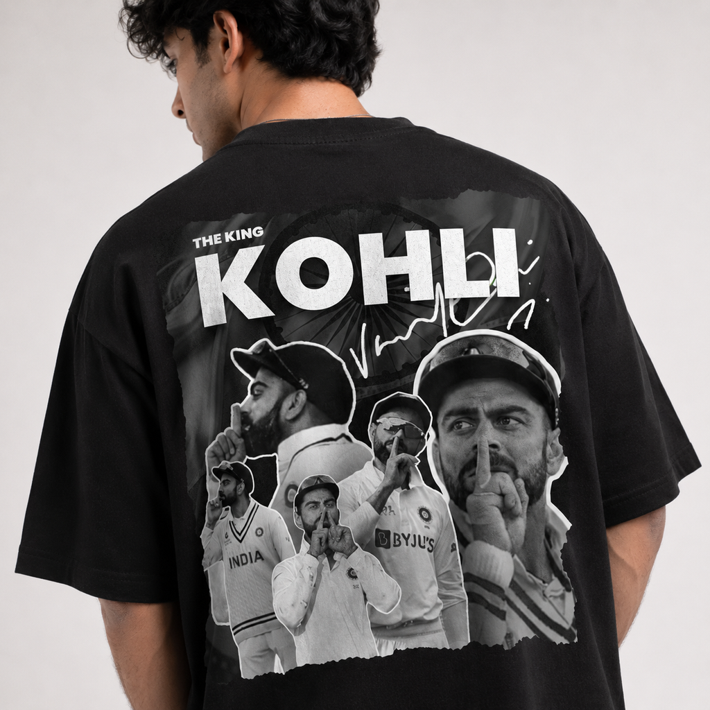 Virat Kohli Test “269 Signing Off” Oversized Tee