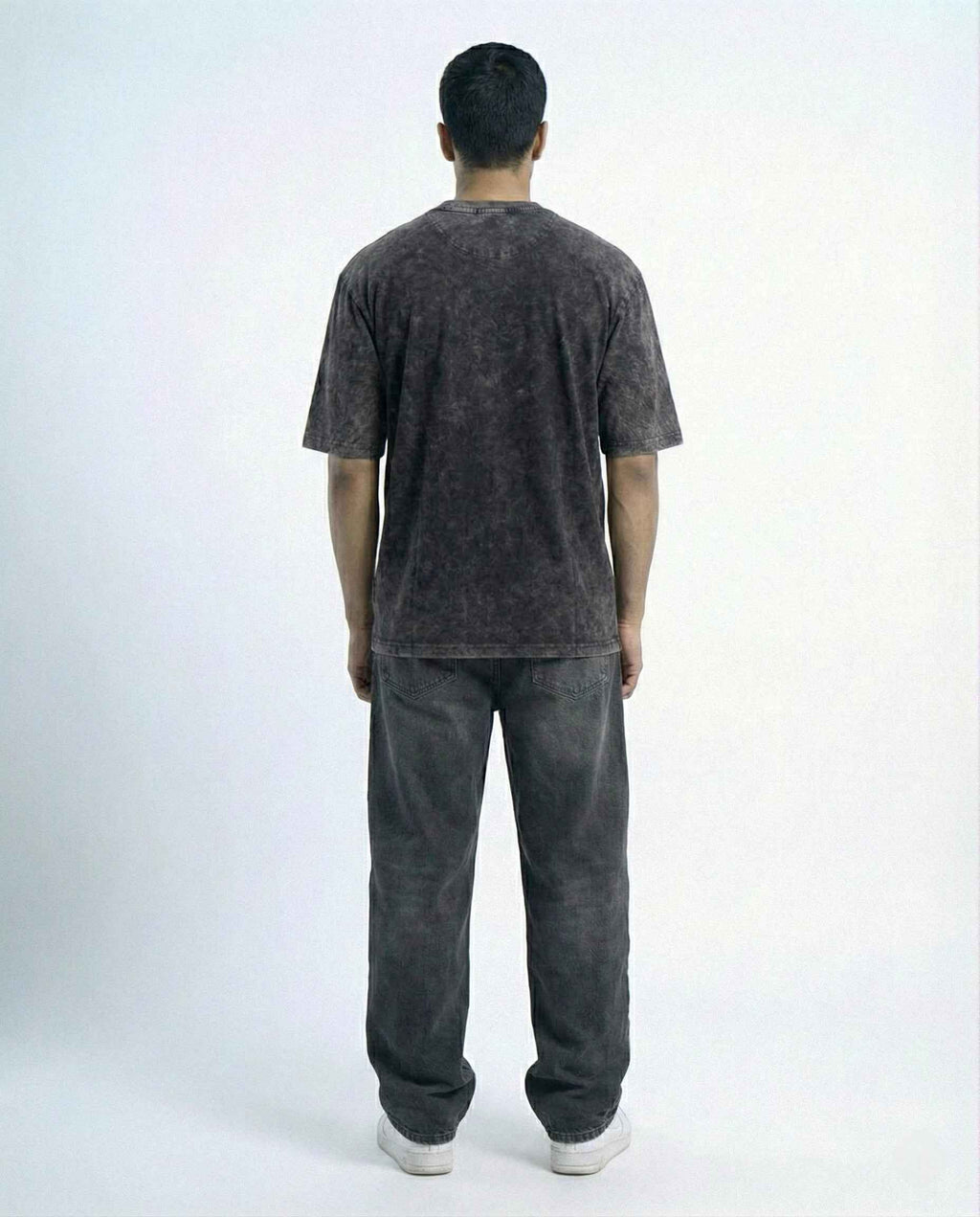 Psychopath Acid Wash Oversized Fit T-Shirt – Premium Cotton Streetwear Tee