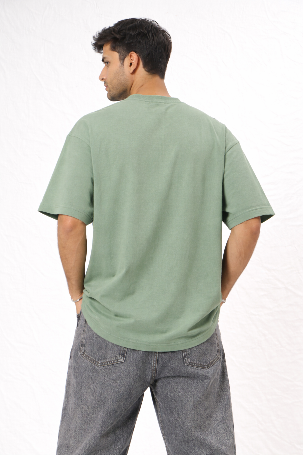 I’m Cool Cat Oversized Mint Green T-Shirt – Skateboard Graphic Streetwear Tee