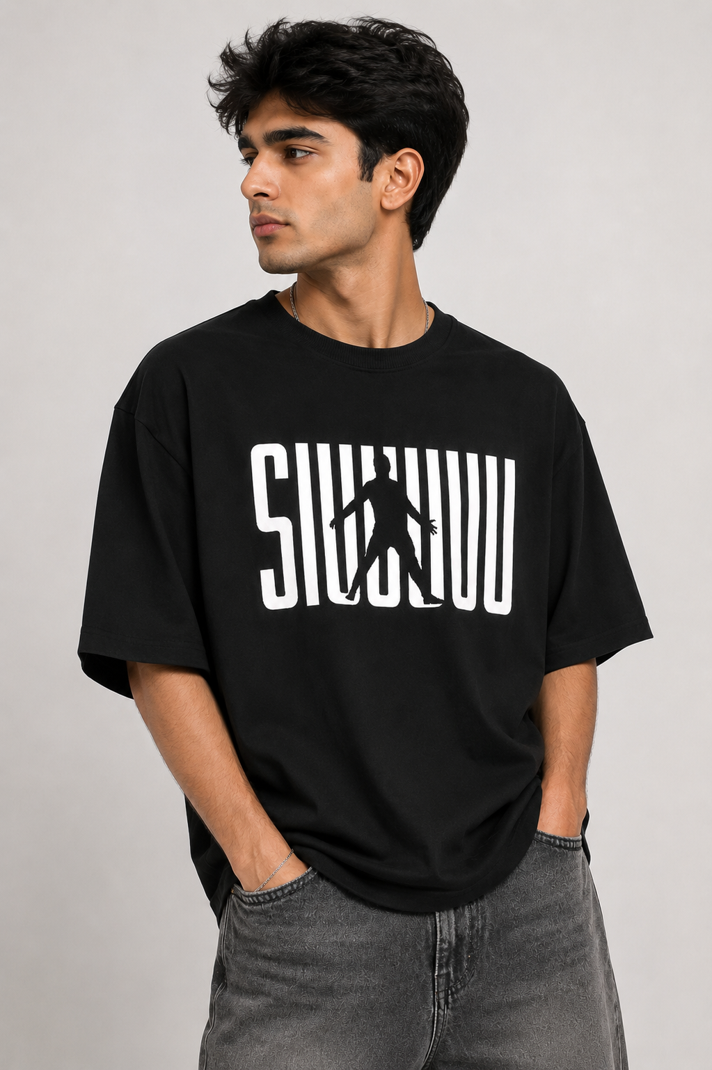 SIUUU OVERSIZED T-SHIRT