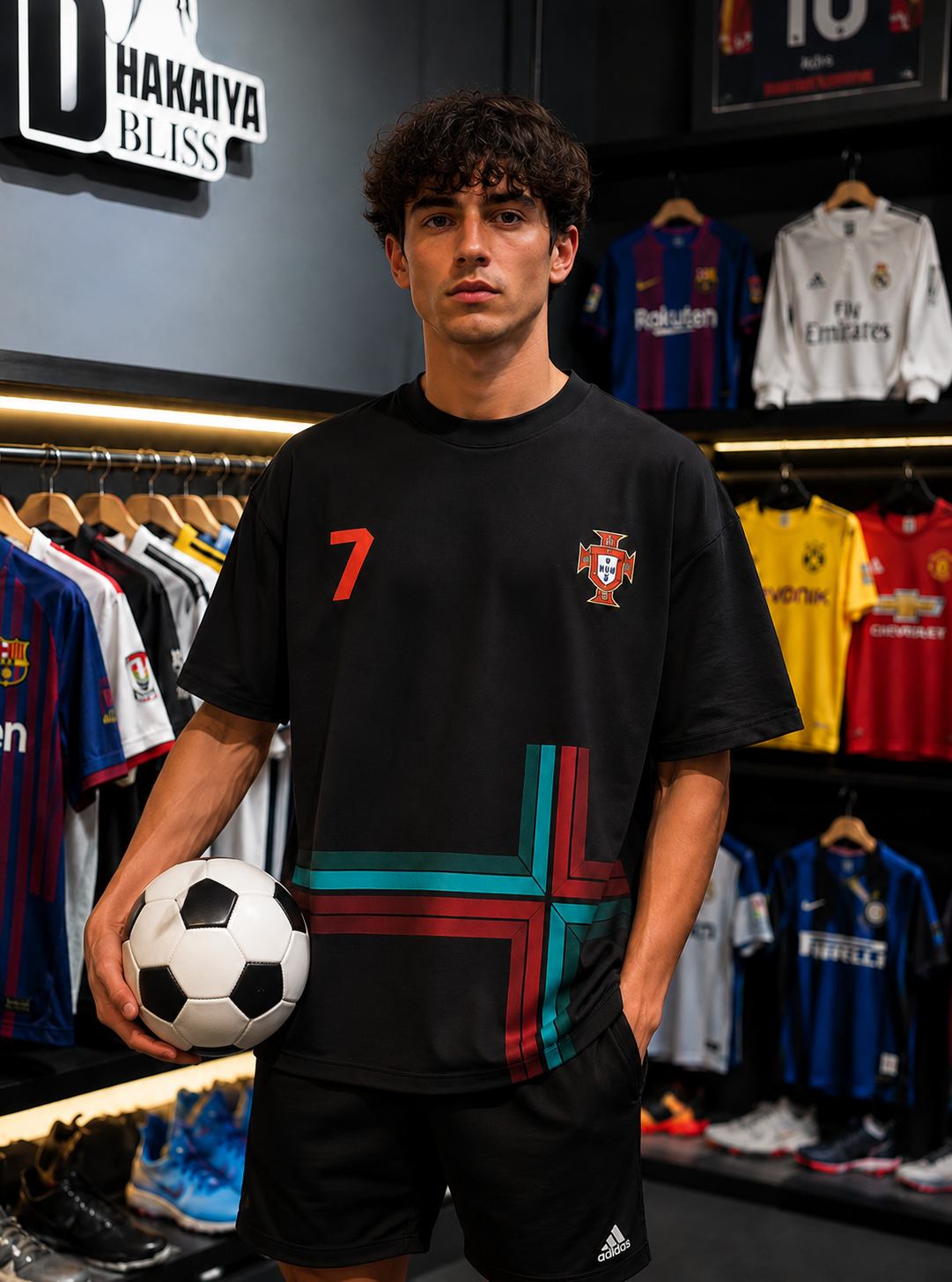 Portugal Cross Oversized T-Shirt