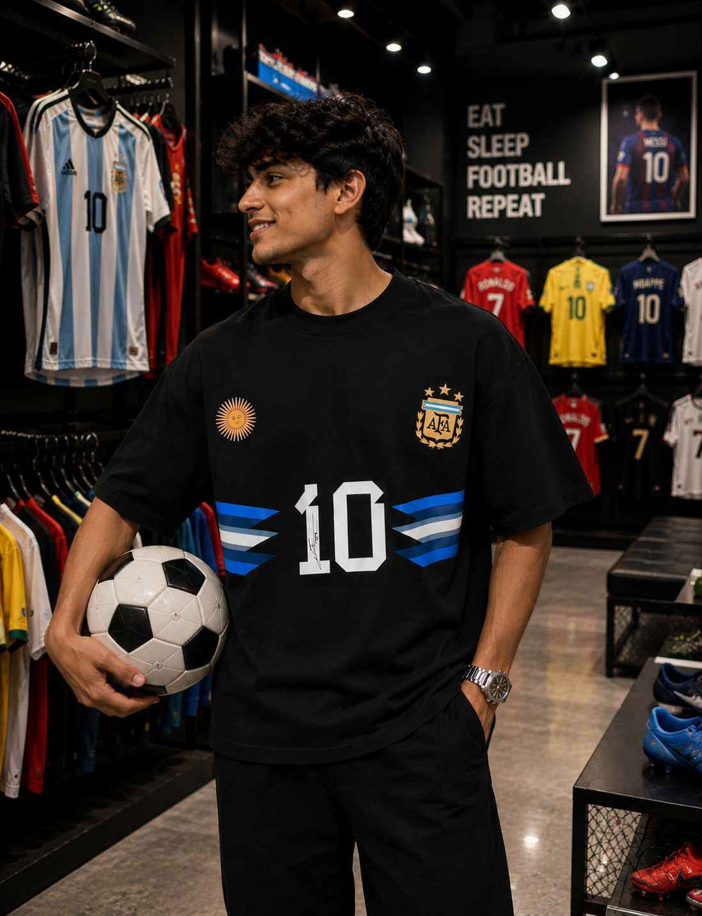 Argentina Number 10 Oversized T shirt