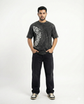 Acid Wash Oversized Graphic T-Shirt – Premium Streetwear Fit
