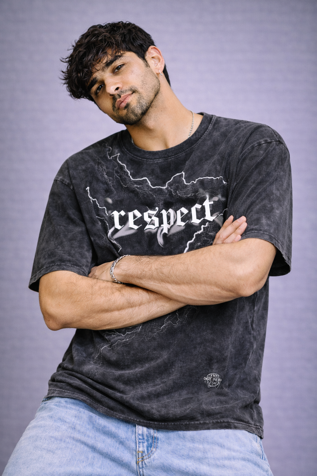 Respect Acid Wash Oversized T-Shirt – Premium Streetwear Fit